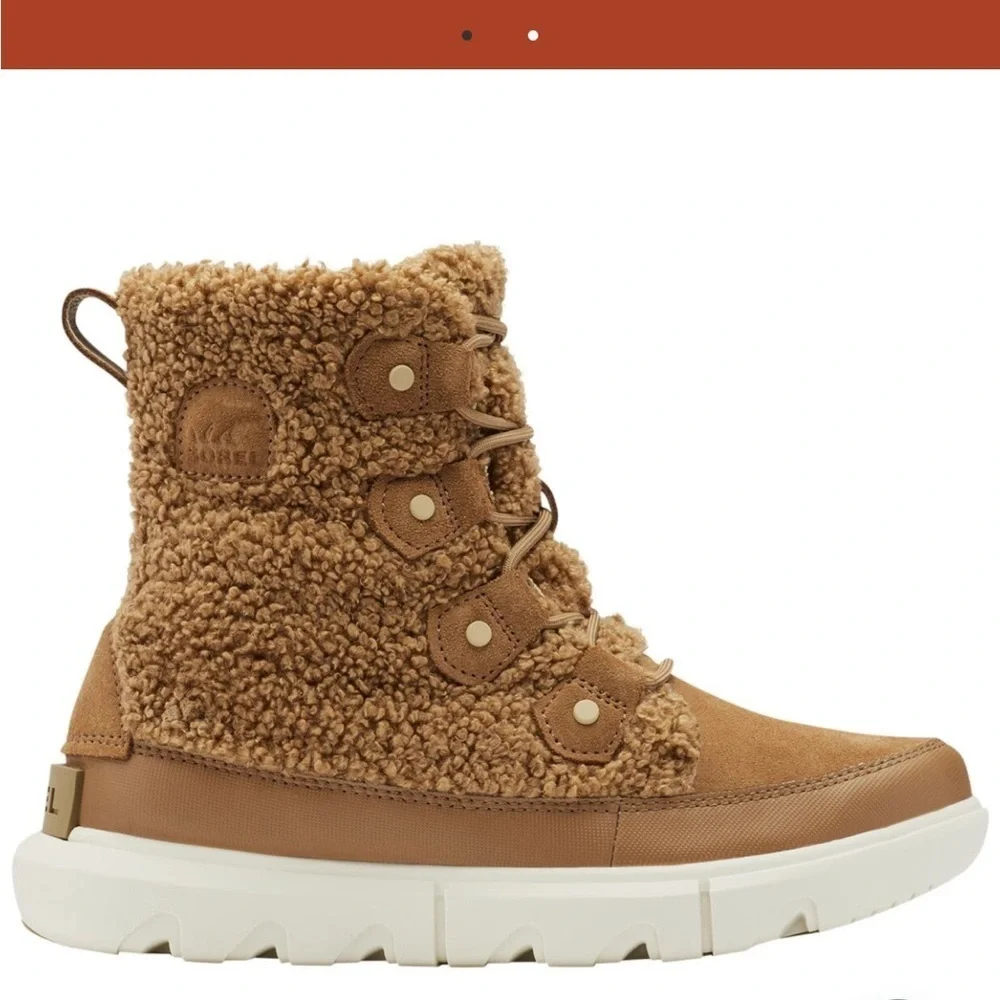 Sorel Explorer II Joan Cozy Brown Boots